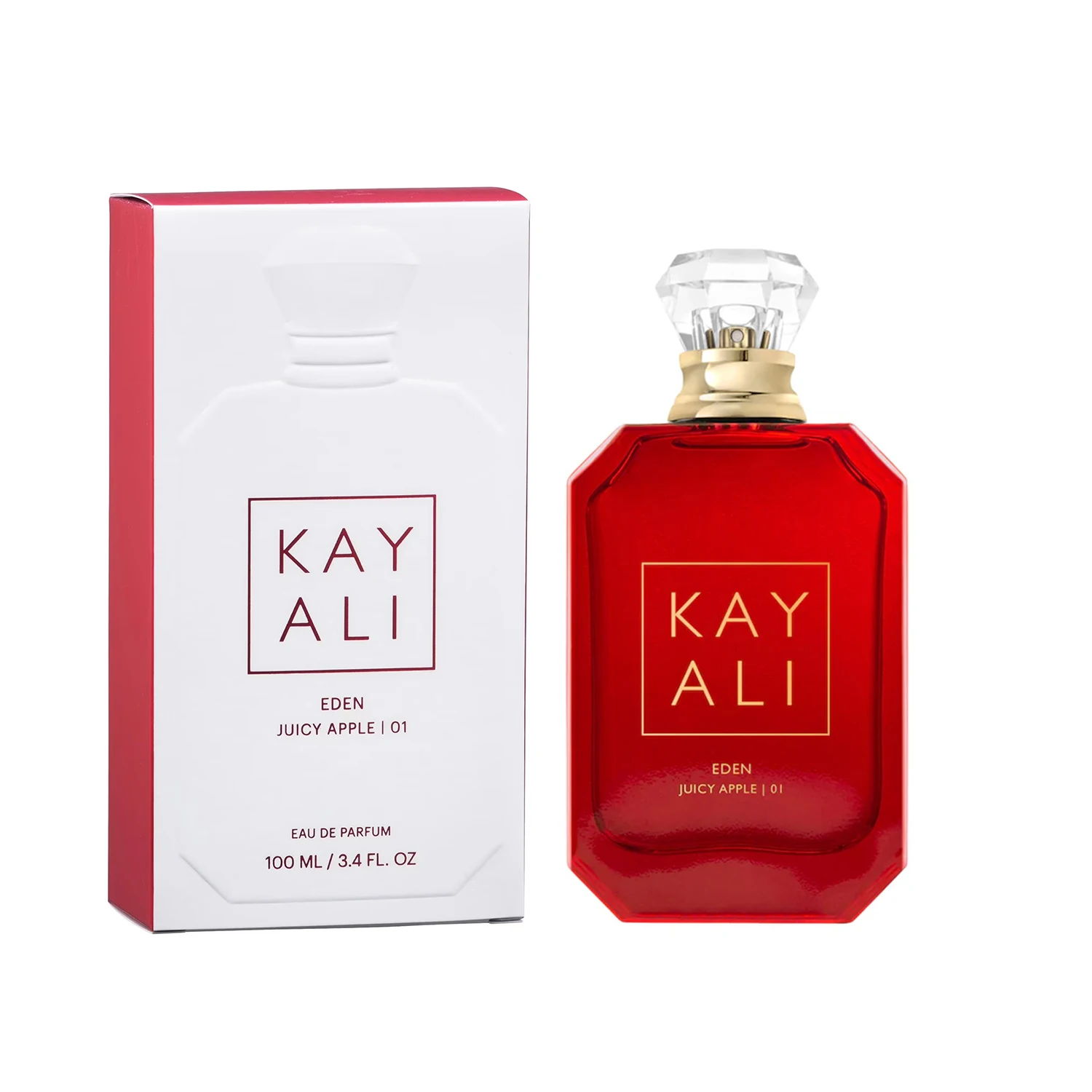 KAYALI Eden Juicy Apple | 01 Eau de Parfum Spray for Women – Mouthwatering Fruity Floral & Sweet Gourmand Scent, Crisp Apple, Red Berries, Jasmine & Vanilla, Long-Lasting Fragrance, Perfect Birthday & Valentine’s Gift, 3.4 fl oz / 100 ml