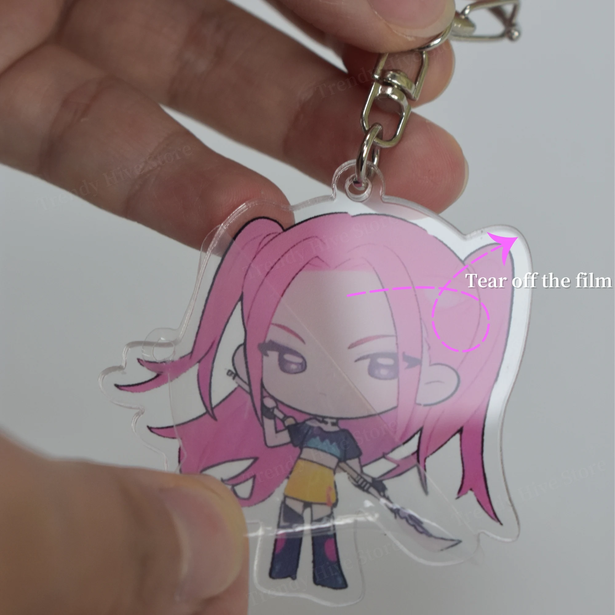Kpop 악마 사냥꾼 루미 미라 조이 키 체인 코스프레 남성 여성 그룹 아이돌 소품 애니메이션 쥬얼리 선물 할로윈 의상 액세서리