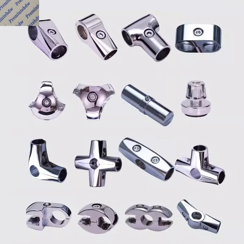 4Pcs Aluminum Dia.25mm Pipe Tube Clamp Hex Socket Bolts Elbow Tee Cross Joint DIY Scaffold Shelf Display Storage Rack