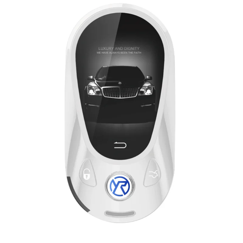 Universal LCD Smart Car Key Suitable for All Keyless Start Cars HD Screen Multiple Colors Add Keyless Entry Function