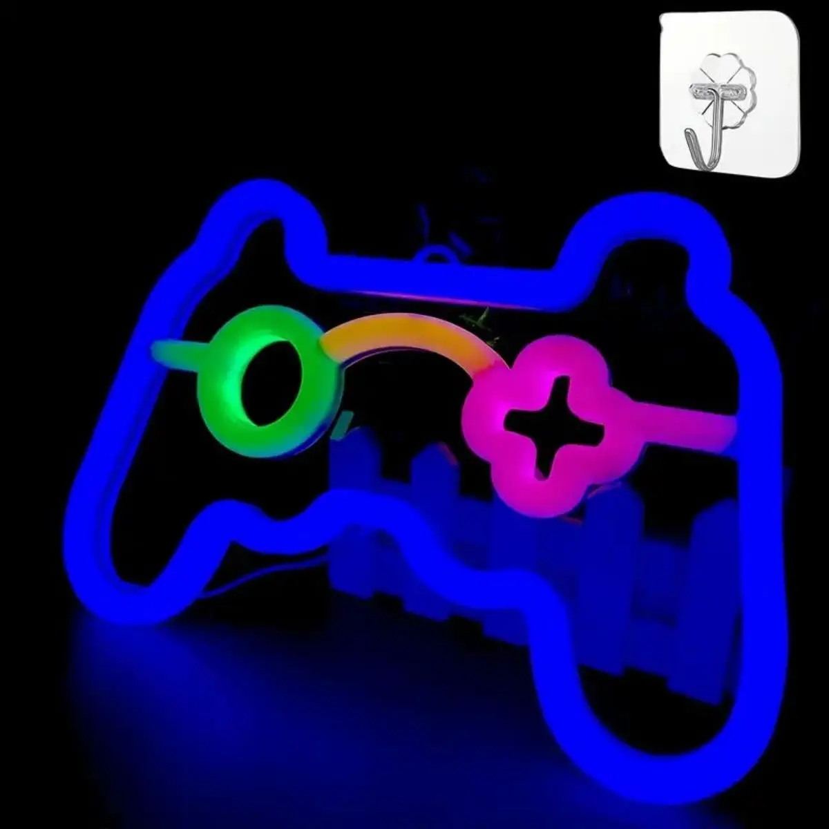 Light Up Your Gaming Room with this 1pc Gamer Neon Sign - Perfect Gift for Teen Boys!