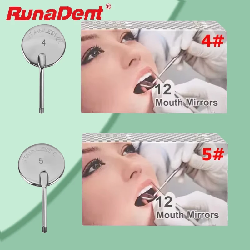 

Стоматологическая головка зеркала для рта, коническая розетка из нержавеющей стали, внутриротовое оральное зеркало для внутреннего аксессуара для рта