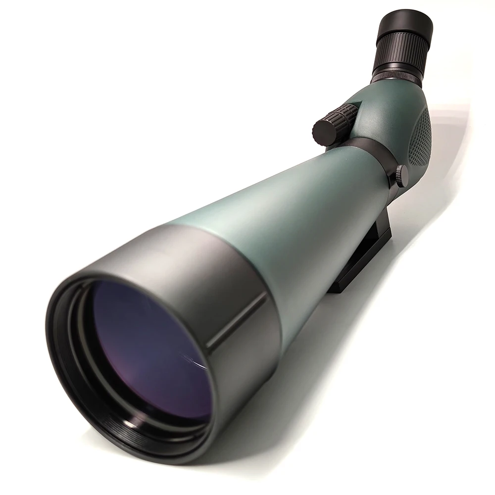 TONTUBE Hunting Spotting Scope 25-75X80 Long Professional View Monocular Telescope with Tripod  Phone Adapter for Birdwatching