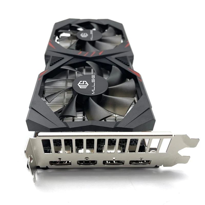 Б/У MLLSE AMD RX 6600M 8 ГБ Видеокарта GPU GDDR6 128 бит 7 нм Placa De Video Heat Pipes Версия Поддержка настольного процессора rx6600m 8 ГБ