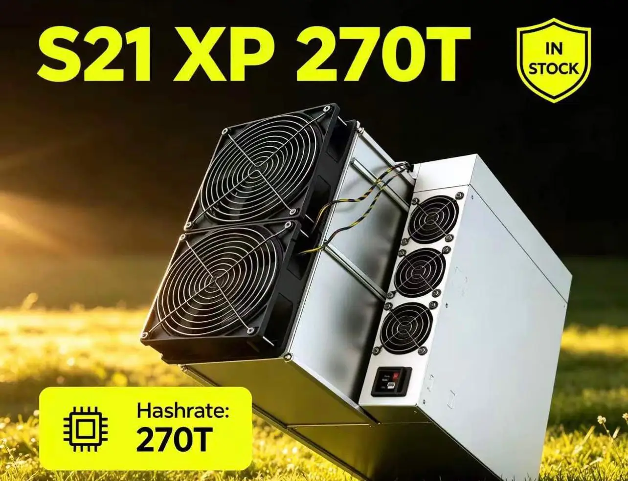 Ready Stock Bitmain Antminer BTC Miner Antminer S21 XP 270TH/s Bitcoin Miner Air Cooling Mining Asic Miner