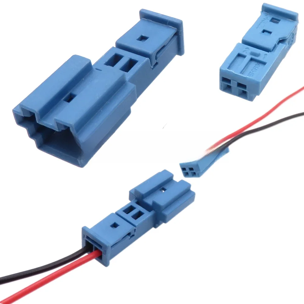 2 broches Voie Connecteur de Fil Automatique Voiture Tweeter Descellés Prise Pour BMW 9-1452577-1 9-968554-1 9-968554-1A 8-1452577-1A B-14525-1