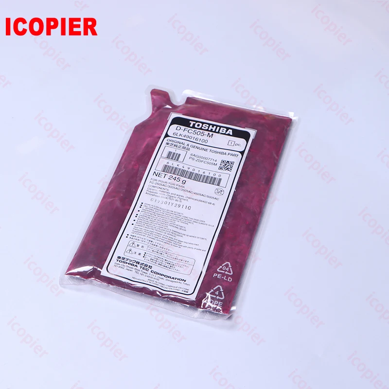 Imagem -04 - Desenvolvedor Original para Toshiba Fc505 2505ac 3005ac 3505ac 4505ac 5005ac 6lk49016300 6lk49016200 6lk49016100 6lk49016000