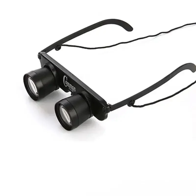 Lornetka wędkarska na świeżym powietrzu Przenośne okulary Teleskop wędkarski Ultralekkie profesjonalne okulary wędkarskie Czarne okulary polaryzacyjne — zdjęcie 2