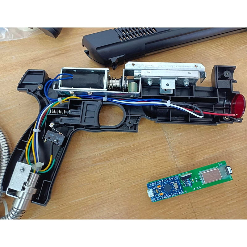 Placa base de pistola de luz Arcade USB con Sensor LED, accesorio de juego de tiro de PC, piezas de juego de pistola DIY, 4 unidades