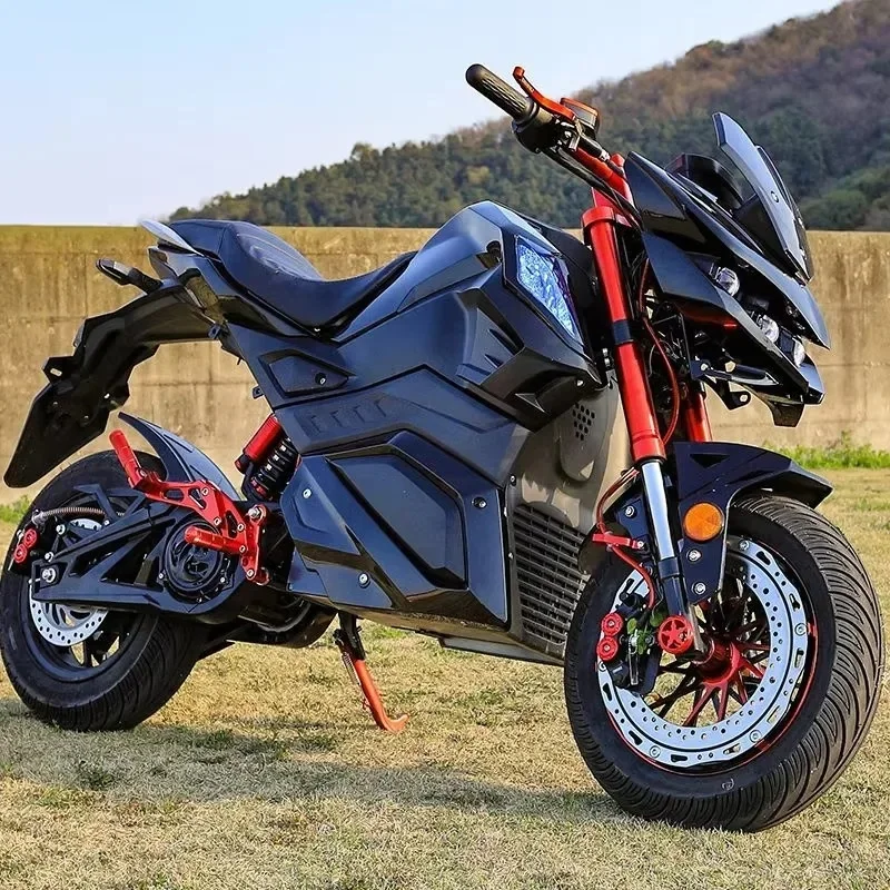 AliExpress DUTRIEUX Hot Selling Powerful Electric Dirt Bike High Speed Moto Electric Motorcycle 72V 80km/h 2000W 3000w Electric Motorcycle for Adult