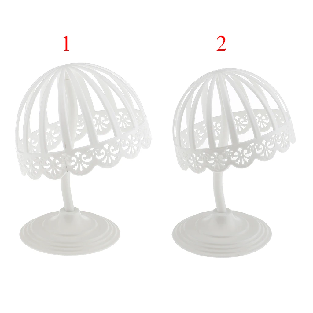 Plastic Child Hats  Storage Display White Carved Cap Stand Holder Three-Dimensional for Baby Toddlers Maternity and Baby Store