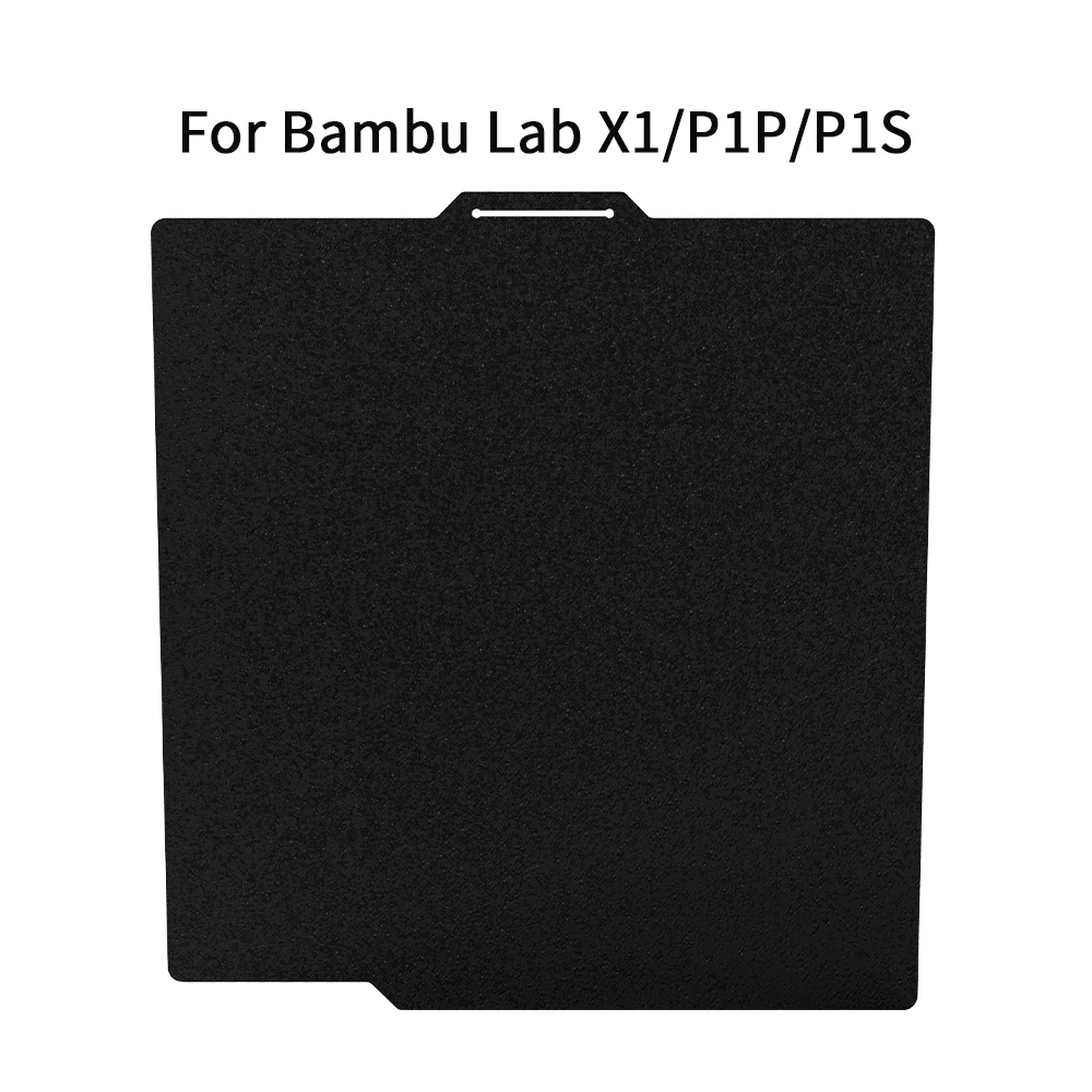 

Для Bambu Lab P1S сборная пластина A1 X1C Pei текстура 257x257 PEI листовая сталь для Bambulabs X1 Carbon Bambulab P1P Bamboo