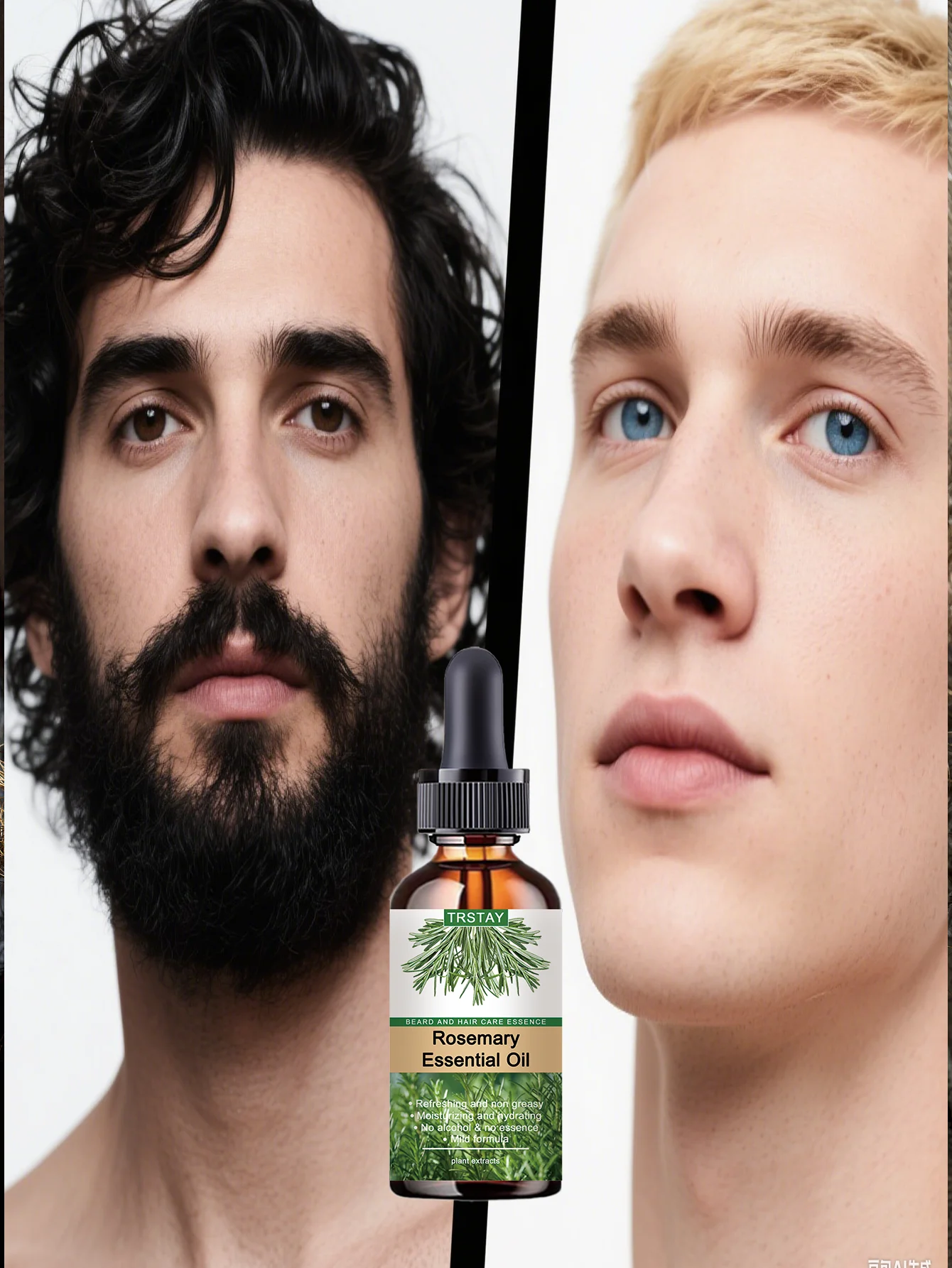 Premium beard oil for men thick nourishing softening smooth easy maintain hydrating moisturizing mustache care essential oil for - Image 2