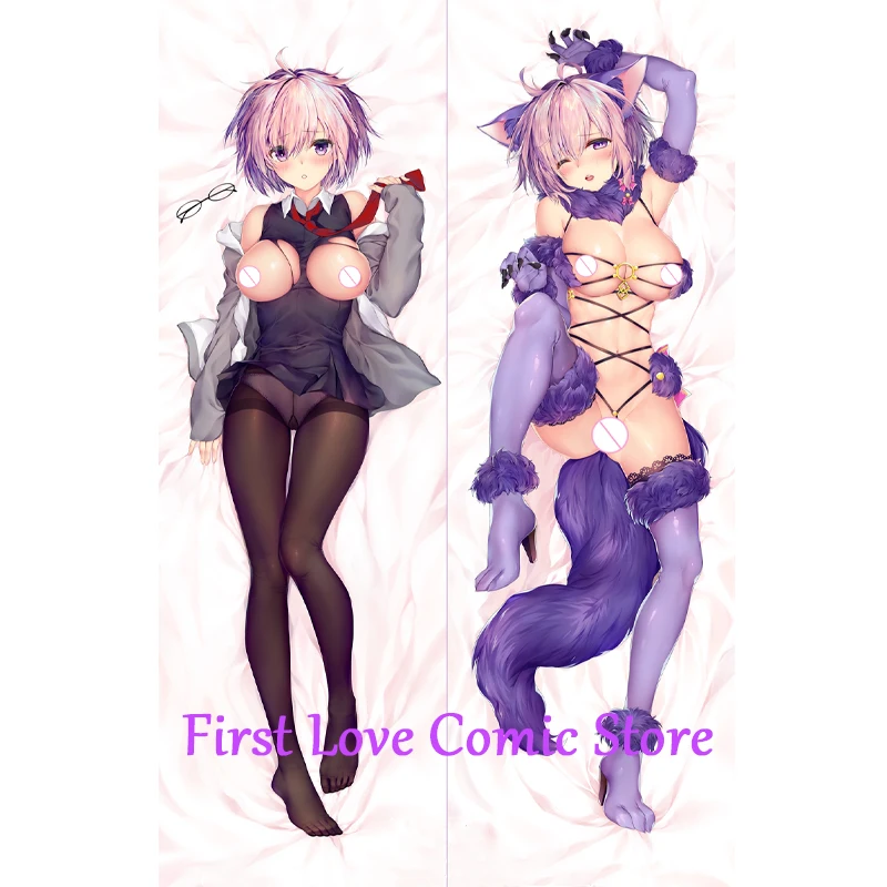 

Dakimakura Anime Seduce Beautiful Women With Giant Breasts Double Sided Print Life-size Body Pillow Cover Decoration