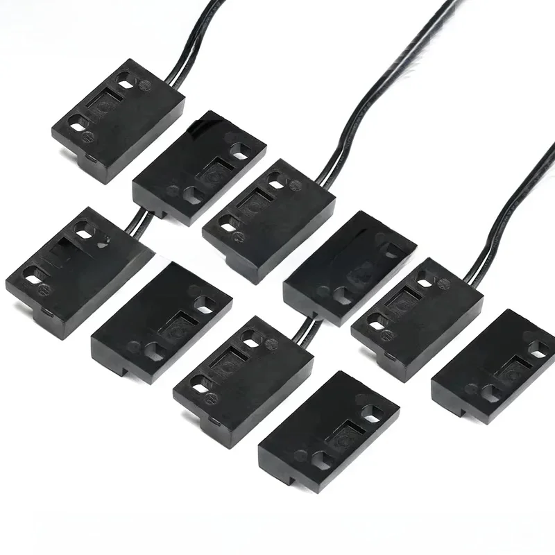 5 sztuk/1 szt. PS-3150 czujnik kontaktronowy PS3150 normalnie otwarty brak zbliżeniowy magnetyczny kontakt okna drzwi 30cm odległość indukcyjności drutu — zdjęcie produktu 7