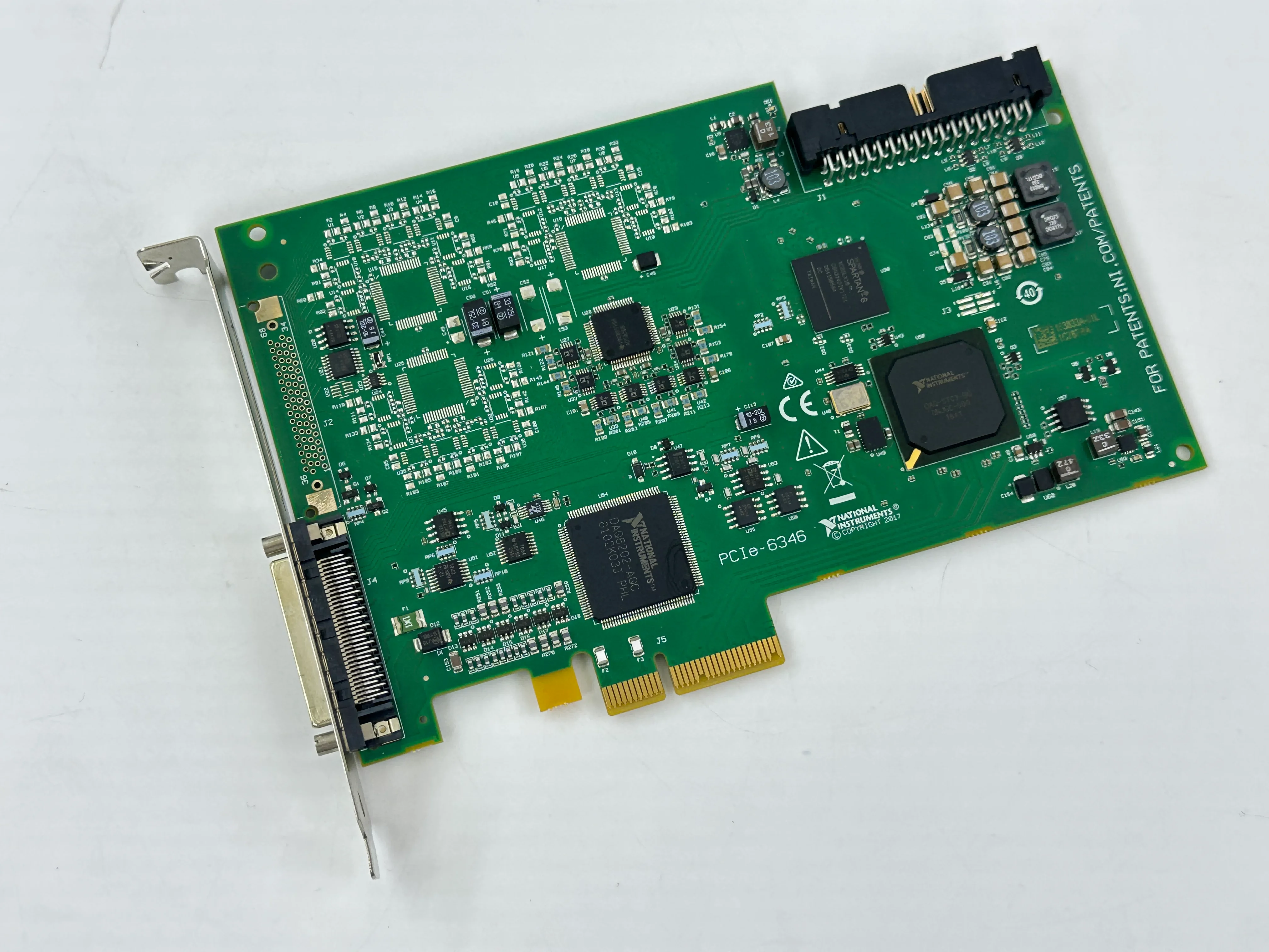 National Instruments PCIE-6346 data acquisition card