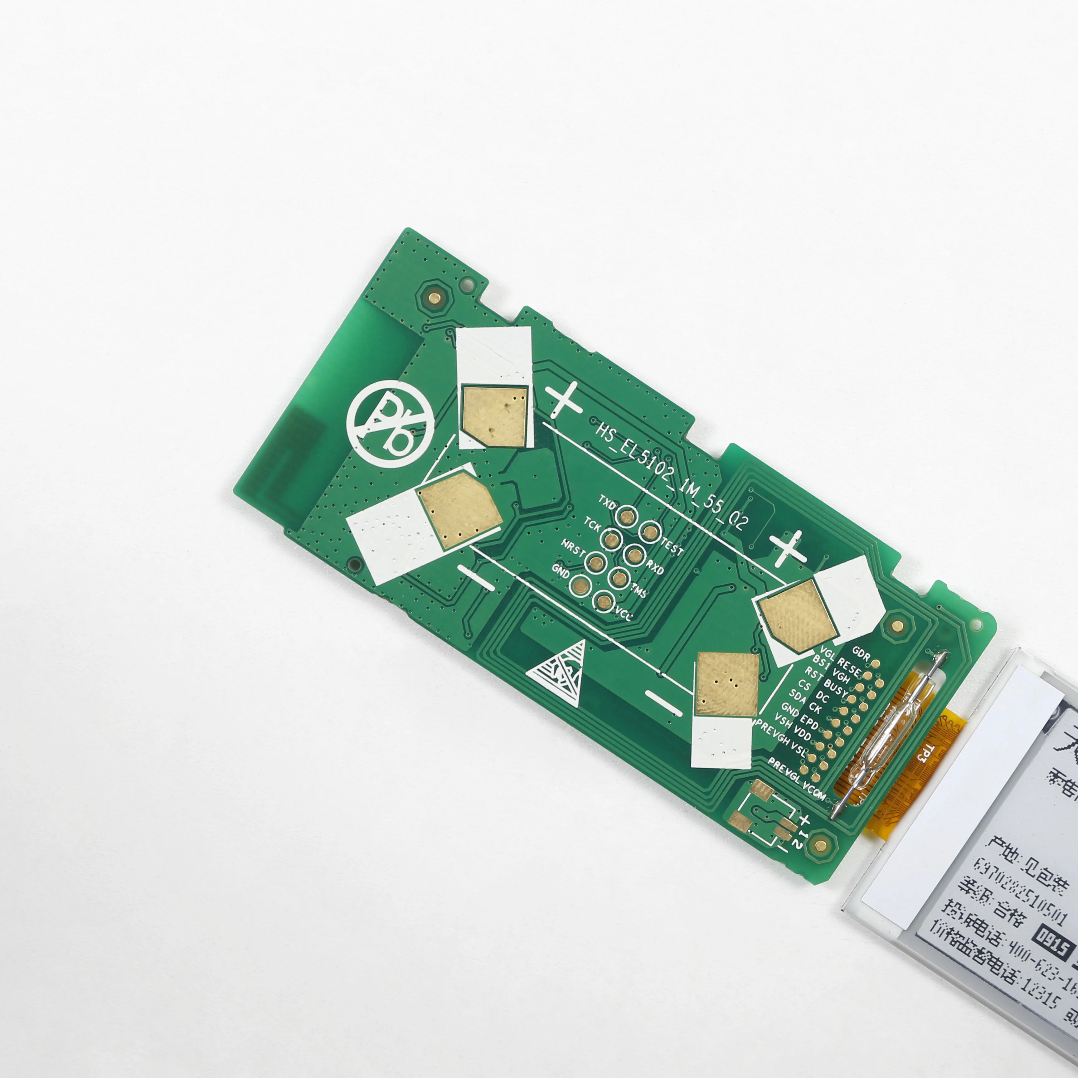FPC-7301 2.13 Inch E Ink Electronic Shelf Label Module with PCB CC2640 For ESP32