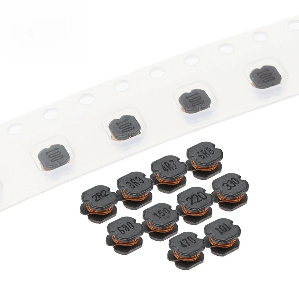 10 sztuk CD32 cewka indukcyjna 2.2/3.3/4.7/6.8/10/15/22/47/100UH SMD indukcyjność rdzeń miedziany — zdjęcie 2