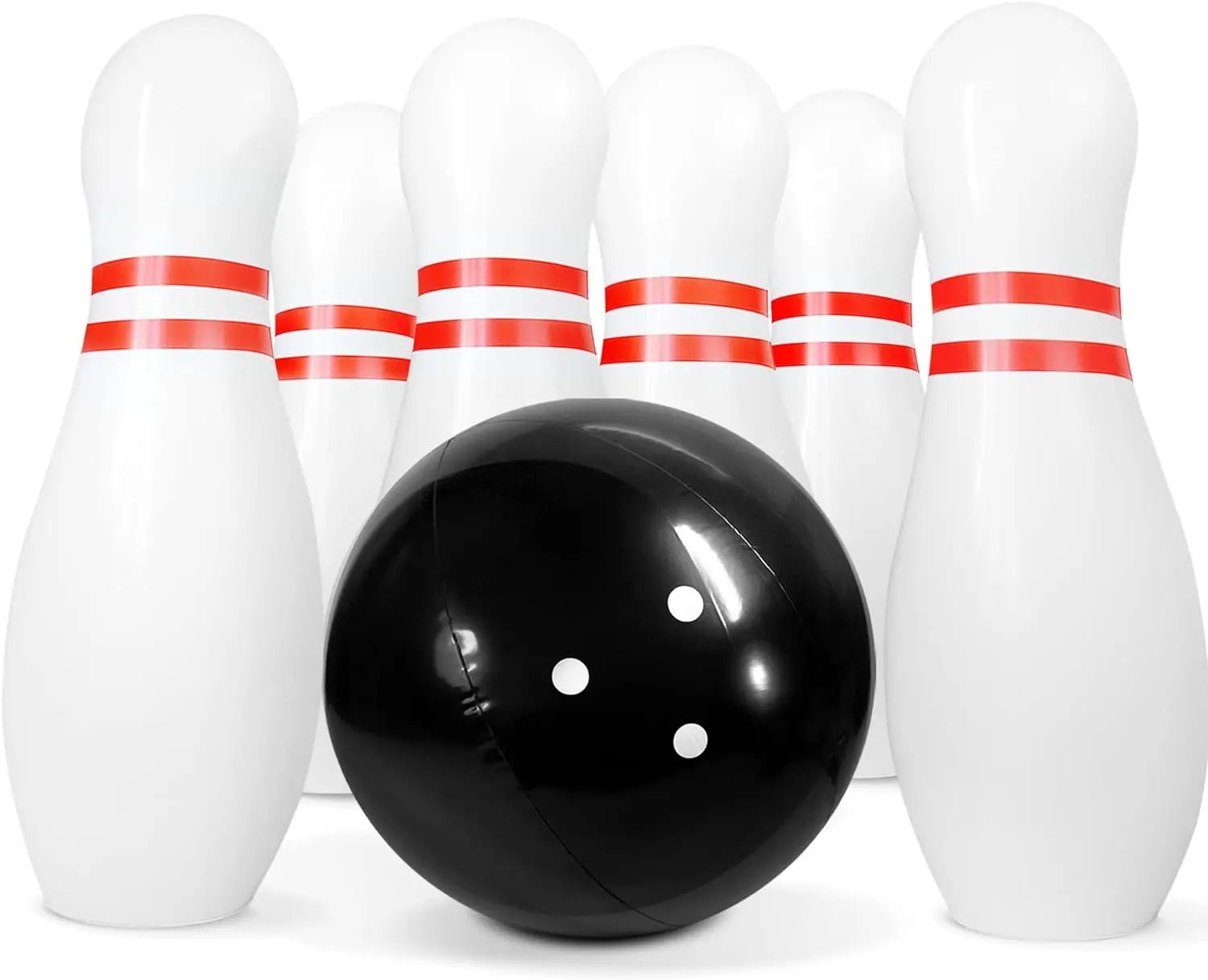 Ensemble de boules de bowling gonflables, jouet de sport en PVC pour enfants