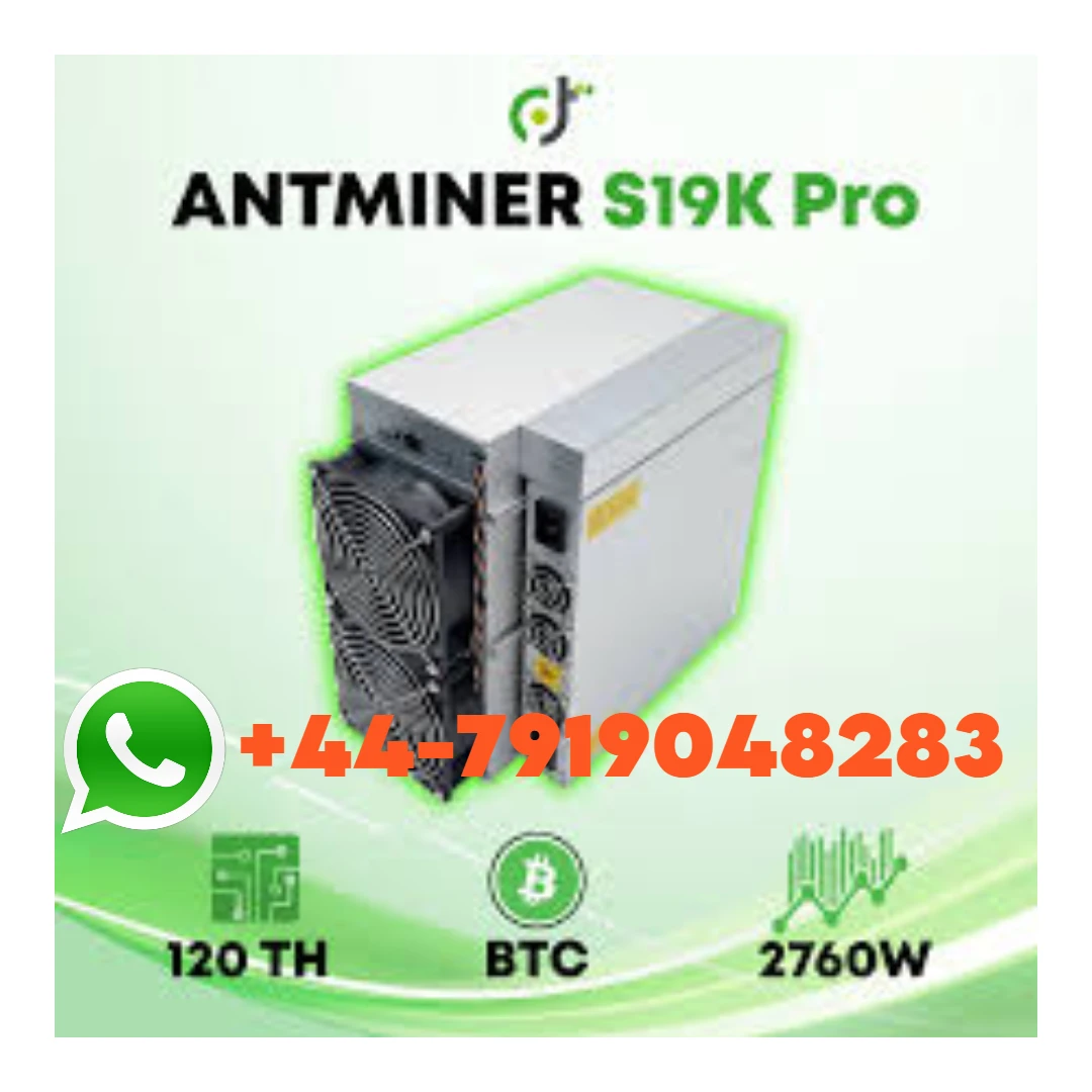 OL BUY 2 GET 1 FREE Bitmain Antminer S19k Pro 120TH/S 2760W Bitcoin Miner BCH Mining Machine