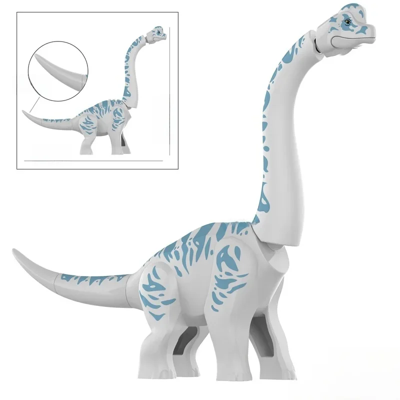 Jurassic World 3 Brutal Raptor blocs de construction briques de dinosaure tyrannosaure Indominus i-rex assembler modèle jouet pour les enfants