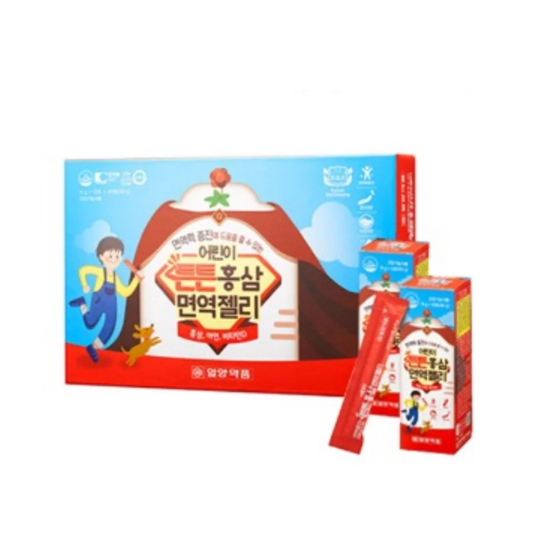 Children's durable red ginseng immune jelly (25 days) x 1 box