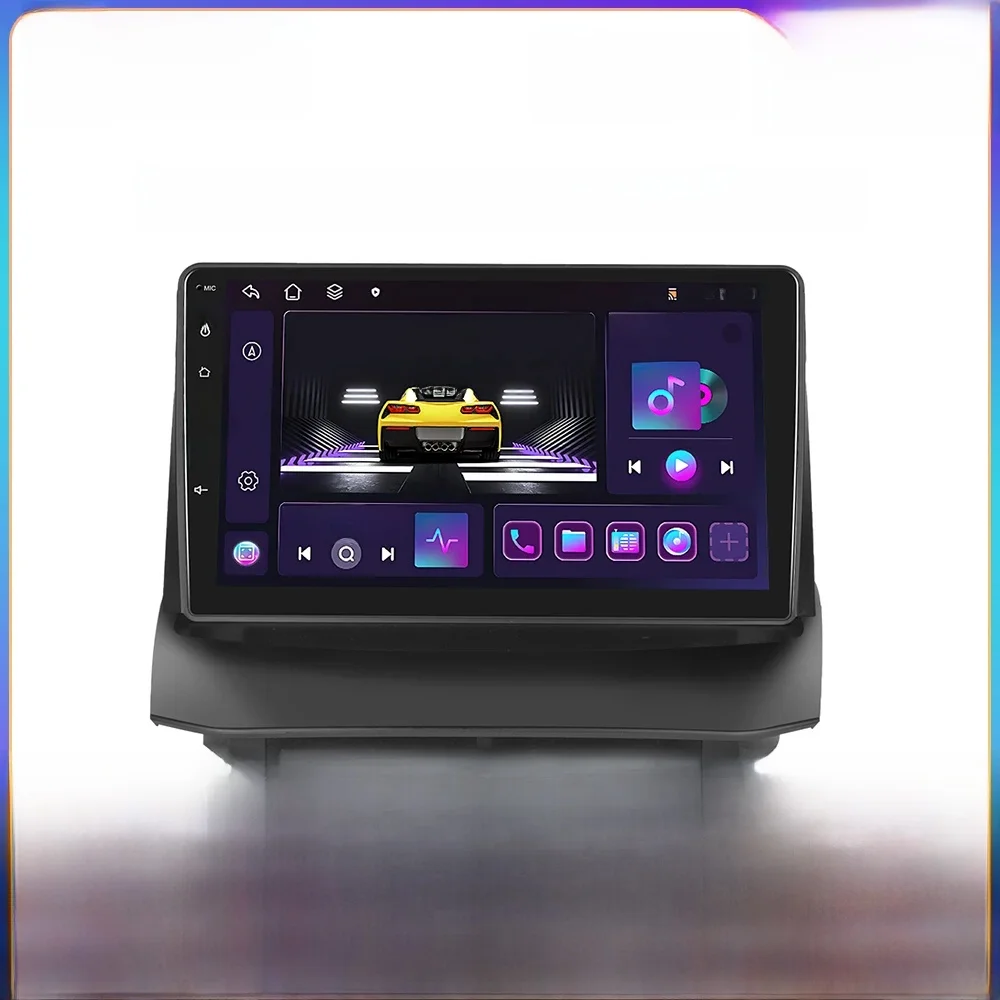 Podofo 6 + 128G Android Autoradio Voor Ford Fiesta 2009-2014 Multimedia Speler Draadloze Carplay Android Auto autoradio GPS Stereo - afbeelding 2