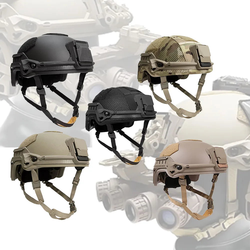 

A5 Tactical Helmet OCC Suspension System, with NVG Mount & 21mm Picatinny Rails, Lightweight Protective Gear for Outdoor