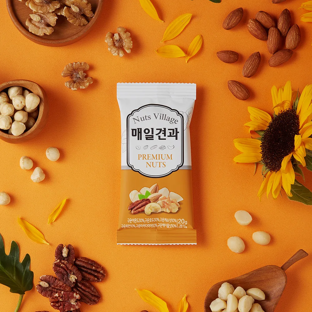 1+1 프리미엄견과 넛츠빌리지 프리미엄 30입X2박스 선물세트