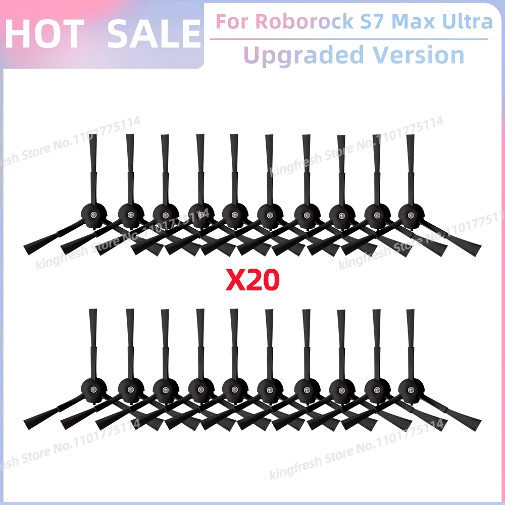 Passend für Roborock S7 Max Ultra Q100TSC Roboter Staubsauger-Teile Hauptwalze Seitenbürste HEPA-Filter Mopptuch Staubbeutel Ersatzteile Zubehör