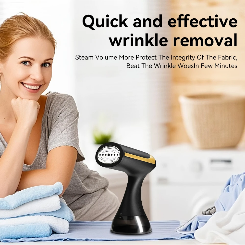 مكواة بخار للملابس المحمولة الصغيرة للملابس المنزلية والسفر المحمولة سريعة الحرارة الكي الرطب الجاف آلة باخرة الملابس