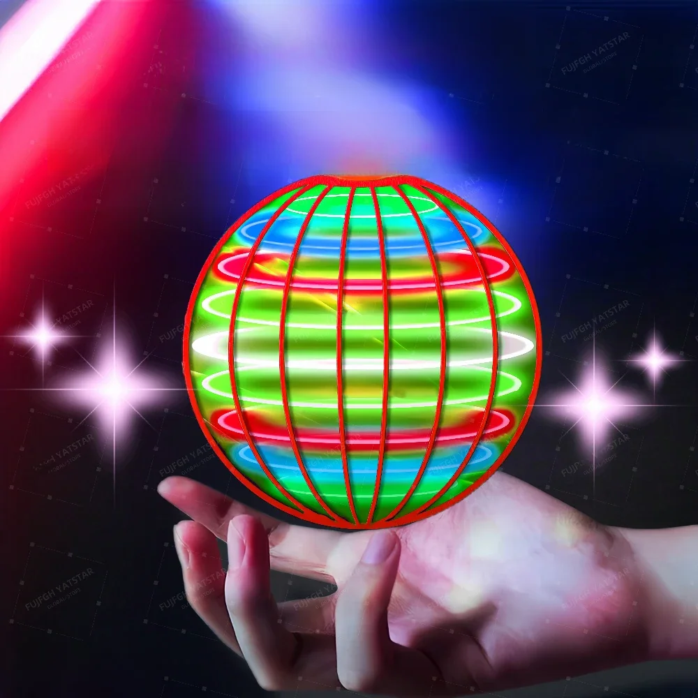 Boule volante magique Pro, Mini éclairage avec lumières LED, télécommande, Boomerang Spinner, jouets pour adultes et enfants, cadeaux
