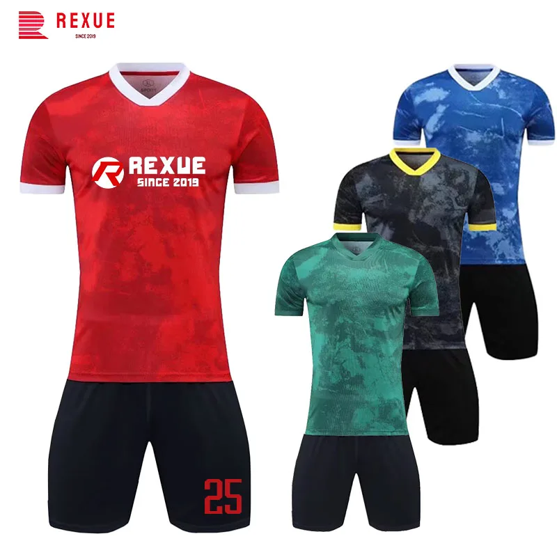 22-23 New Arrival High Quality DIY Soccer Jersey Set Men Football Uniform Soccer Jerseys Set Tracksuit Running Sportswear