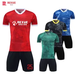 22-23 New Arrival High Quality DIY Soccer Jersey Set Men Football Uniform Soccer Jerseys Set Tracksuit Running Sportswear