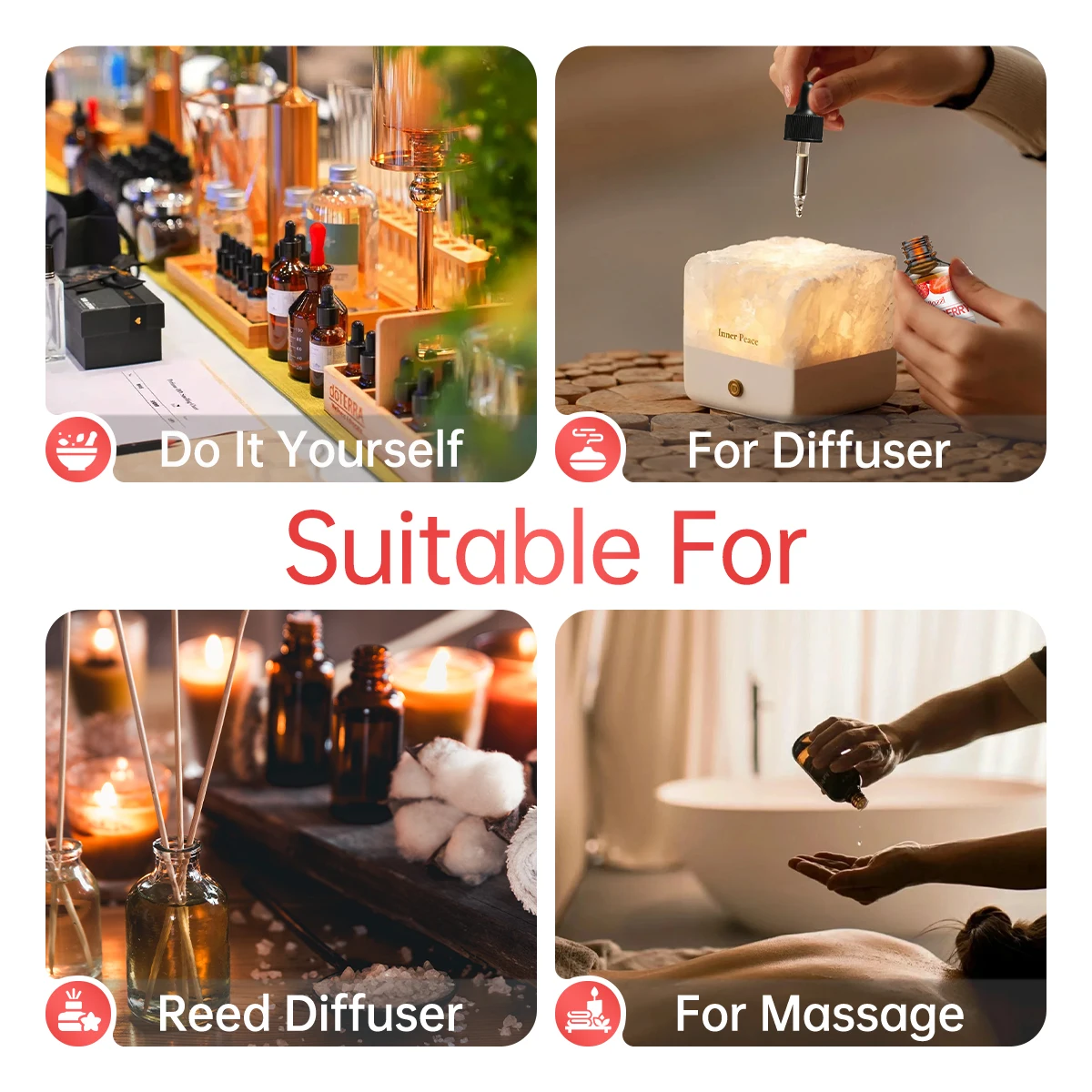 30 مللي زيت أساسي للعناية بالبشرة بالفواكه مستخلص نباتي زيت أساسي للعناية بالجسم #3