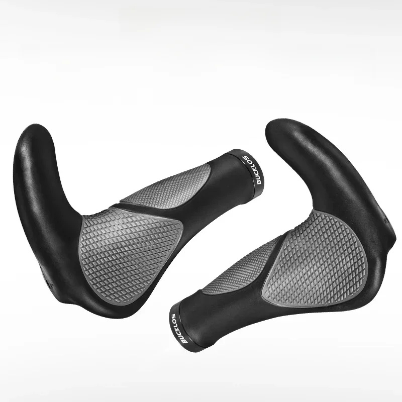 AliExpress BUCKLOS Ergonomics Bike Handlebar Grips Anti-slip Mountain Bike Extended Bar End Grip Lockable Bicycle Handle Mount Rubber Grips
