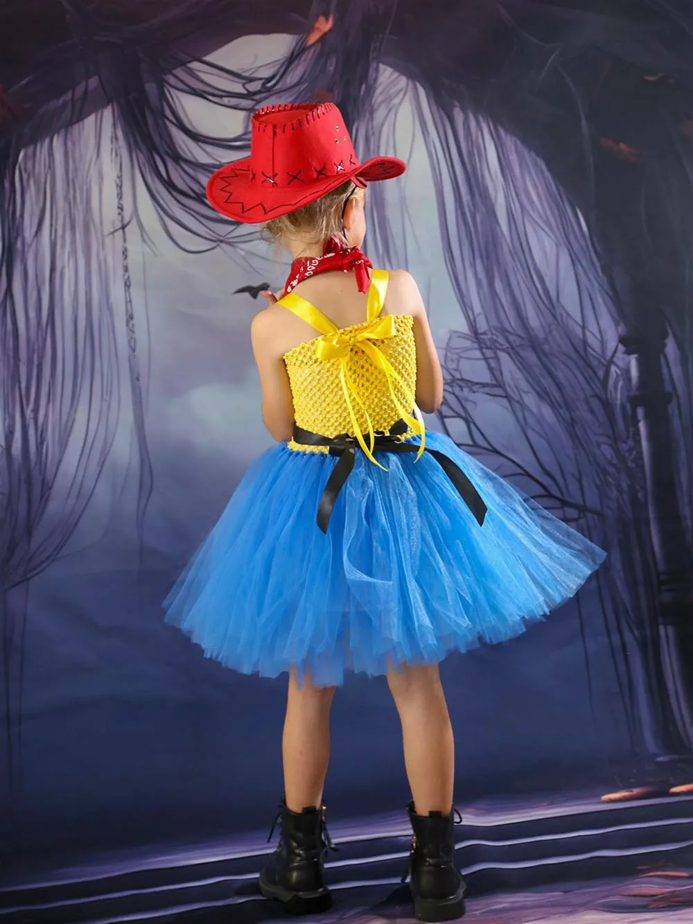 توي ستوري جيسي وودي أزياء تنكرية توتو فستان أطفال بنات ملابس تنكرية فانتازيا مرحلة الأداء بدلة كرنفال الهالوين