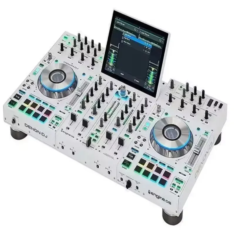 PROMO DELIVERY Denon Dj Prime 4 White - Limited Edition Standalone Dj Controller