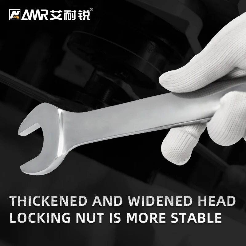 1pc open end wrench box end wrench combination metric wrench hand tools hex spanner wrench for hex nuts 6-27 mm