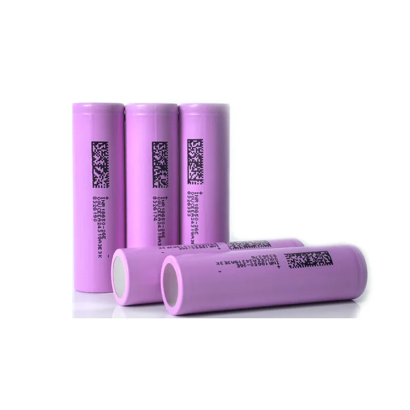 2-20pcs Original DMEGC INR18650-26E 2600mAh Battery Real Capacity 18650 5C Rechargable Lithium Ion Cell For Battery Pack