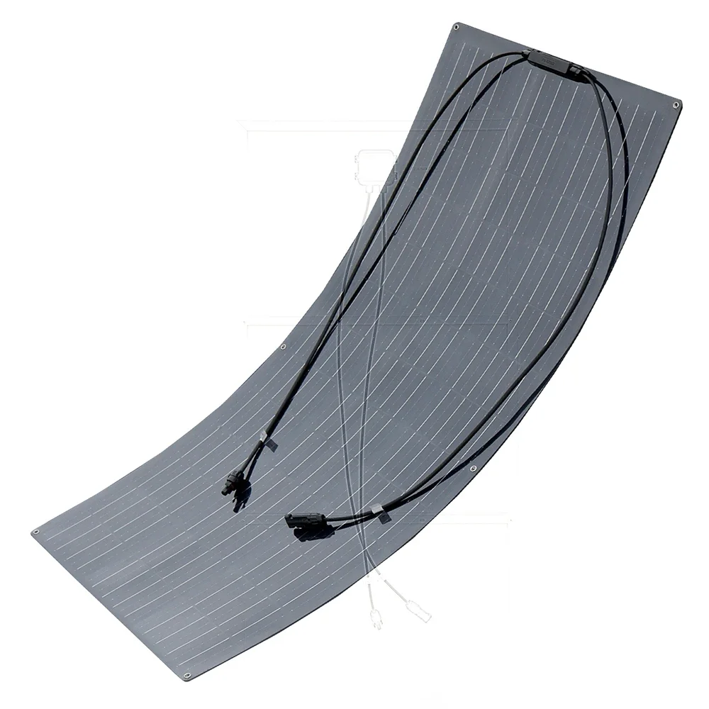 BOGUANG  Semi- Flexible Solar Panel 150 W 21,6 V balkon photovoltaik PV solarpanel solarmodul 150 WATT ZELLE für hause boot camper 12v /24V batterie ladegerät ETFE SOLAR PANEL | PET SOLAR PANELS