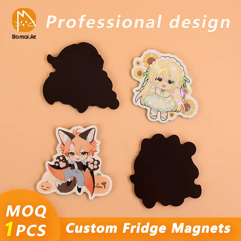 Custom Fridge Magnets custom photos star anime character magnetic Fridge stickers Personalized refrigerator magnets decorative