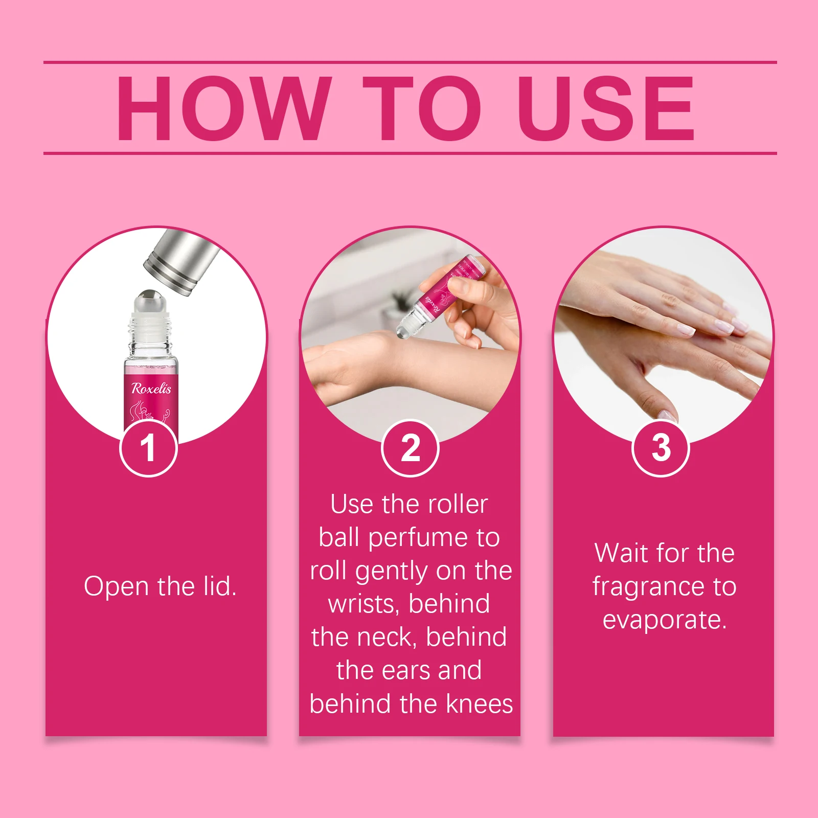 Roxelis Roll-on Parfüm Für Damen Süßer Duft Charmanter Geruch_voghion.com