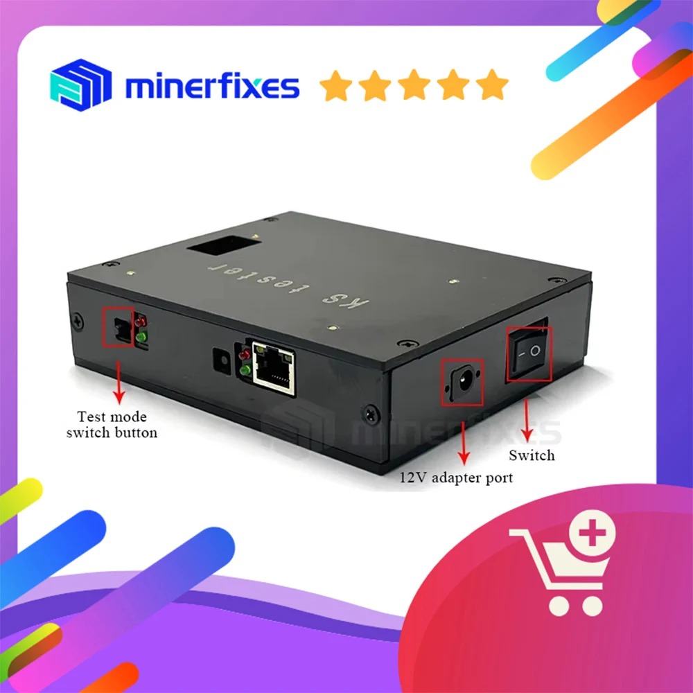 

KS Universal Hash Board Tester For Iceriver Miner Used To Detect And Troubleshoot KAS Miner KS5ML KS3LM KS2 KS1 KS0 Hash Boards
