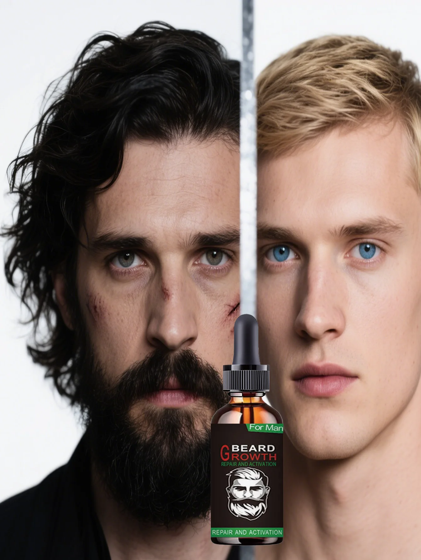 Premium Beard Oil for Men Moisturizing Formula to Nourish and Soften Coarse Hair Transform Hard Strands into Smooth Manageable B - Image 3