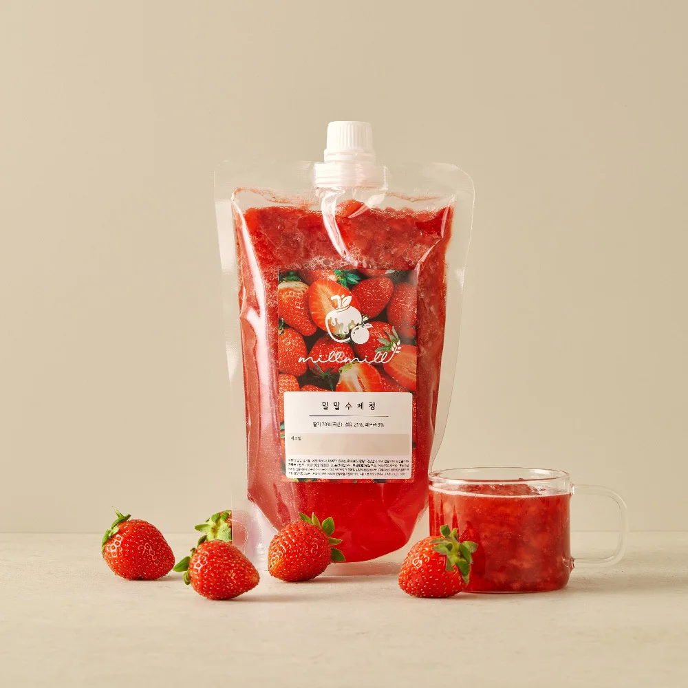 70% of domestic strawberries, wheat smuggling strawberry blue 600g