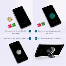 Universal Magnetic Car Phone Holder for GPS and Phones #6