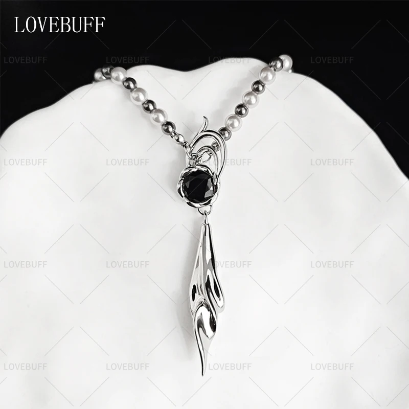 LOVEBUFF LAD Primavera e Flores Caleb Flutuante Floraletter Colar de Contas