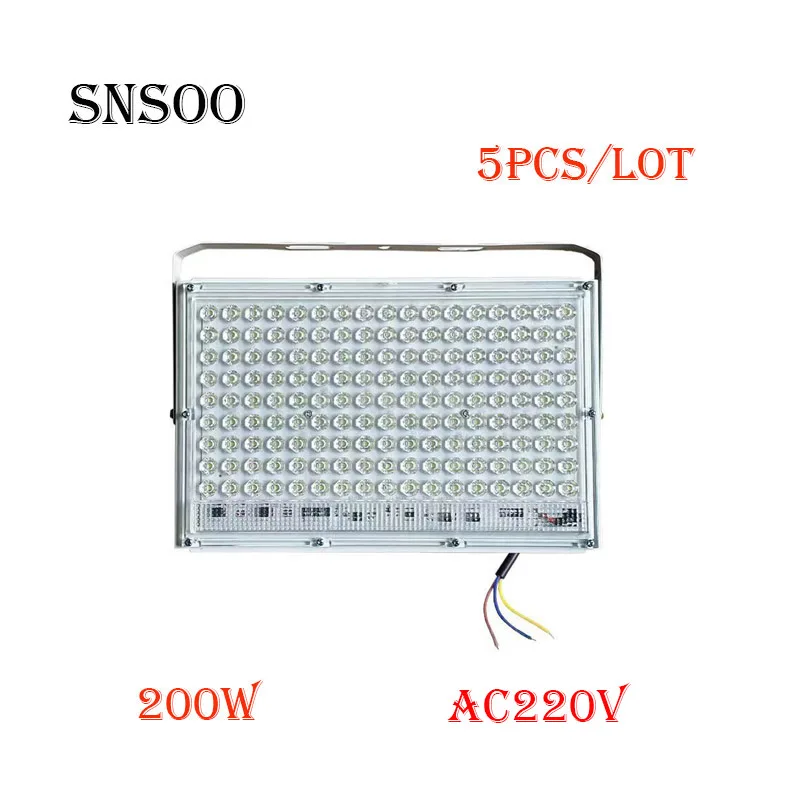 AC220V 200W We produce 5PCS Floodlight Spotlight Outdoor Floodlight LED Street Lamp For Garden,Garage,Yard