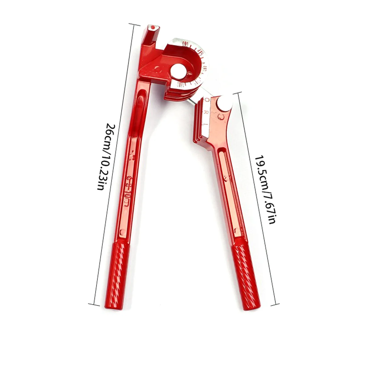 3-in-1 Rohrbiegegerät (6/8/10mm), Robustes Manuelles Rohrbiegegerät für Kupfer-, Aluminium- und dünnwandige Stahlrohre; Rohrreparaturwerkzeug – Detail 2